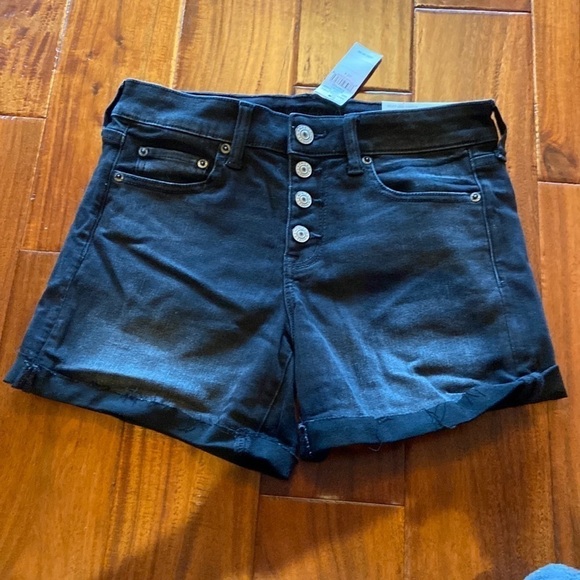 Womens Ne(x)t Level Stretch Low Rise Black Jean Shorts in Size 4/27” [NWT] - Picture 1 of 4